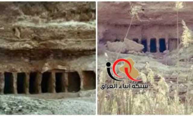 ظهور سجون تلبس بعد انخفاض نهر الفرات