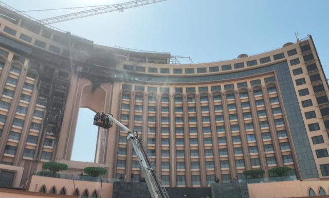 إخلاء كامل للنزلاء واقتحام مباشر.. تفاصيل إخماد “قلب العالم” ببغداد
