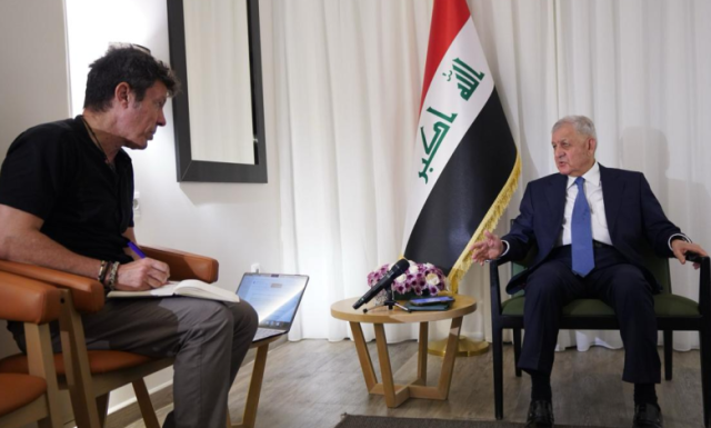 رئيس الجمهورية: كان على قوات التحالف اتخاذ إجراءات لحماية المجال الجوي بالعراق