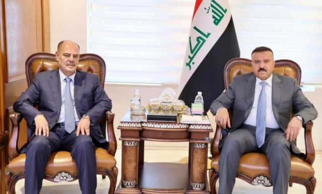 وزير الداخلية خلال لقائه نقيب الصحفيين العراقيين يشيد بنقابة الصحفيين والأسرة الصحفية ودورها الفاعل في تعزيز الأمن و الاستقرار في البلد.