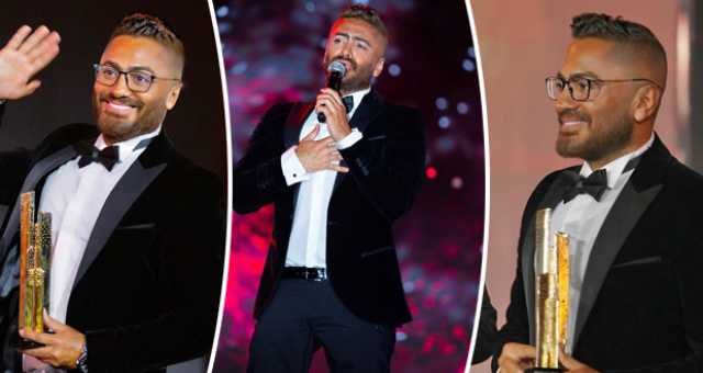 تامر حسني مكرماً في مهرجان العلمين.. مسيرة نجاح ملهمة للأجيال