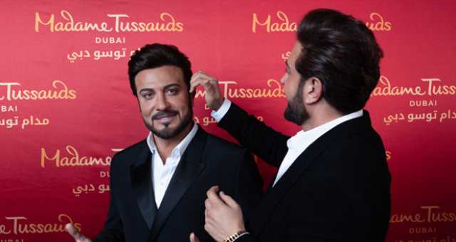 “قلق وحب وحماس”.. ماجد المهندس مُكرّماً بتمثال في “مدام توسو”