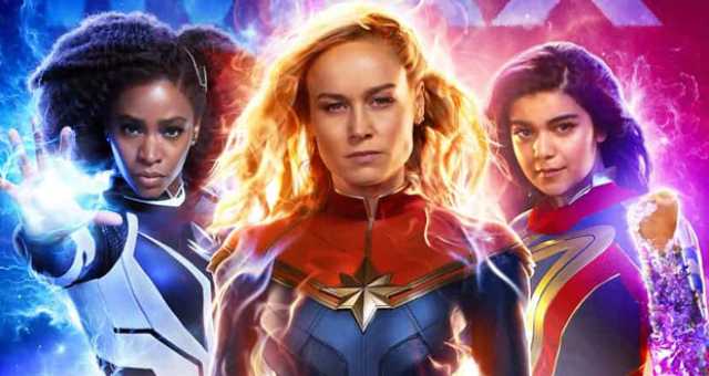 بداية ضعيفة لفيلم The Marvels رغم تصدره شباك التذاكر
