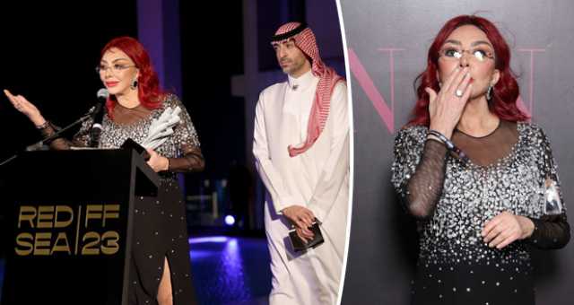 “سطعت على الشاشات وأسرت القلوب”.. نبيلة عبيد مكرمة في مهرجان البحر الأحمر السينمائي