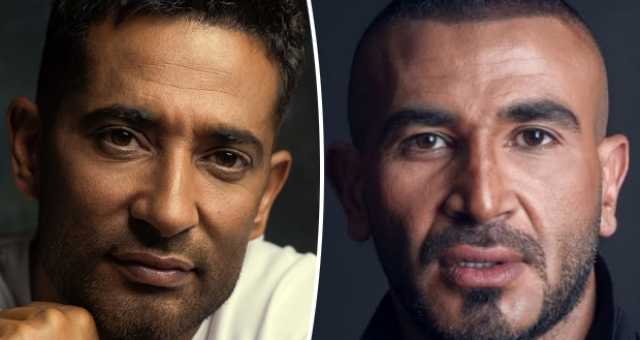 عمرو سعد وشقيقه أحمد بصورة في الطائرة تحدث ضجّة.. شاهد ما فعلاه