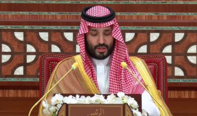 ولي العهد: المملكة دعمت القضية الفلسطينية بحملة شعبية تجاوزت الـ700 مليون