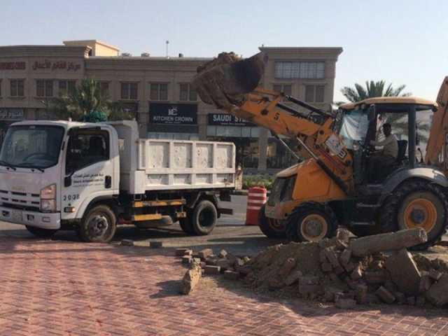 لتخفيف الازدحام المروري.. استحداث حارات التفاف ودوران في سيهات