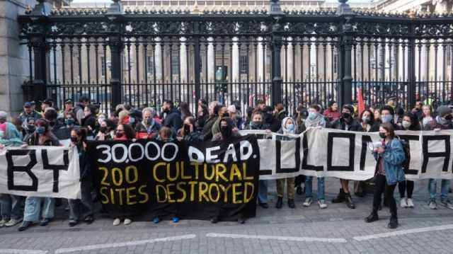 احتجاجات تجبر المتحف البريطاني على غلق أبوابه