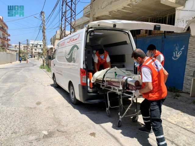 خلال أسبوع.. 100 مهمة إسعافية بلبنان بتمويل من 'مركز الملك سلمان'