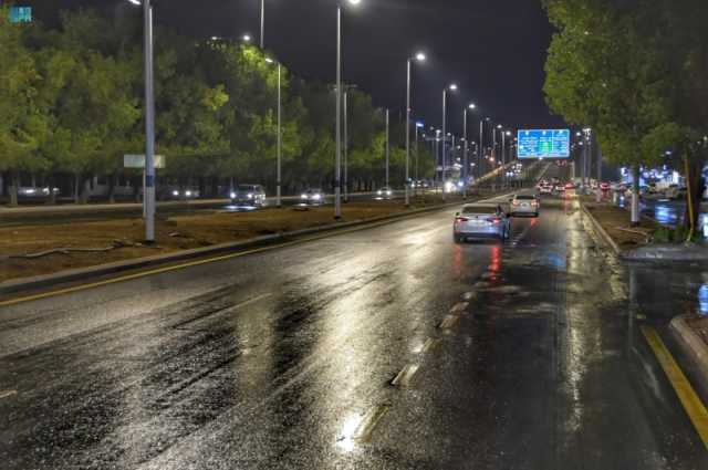 أمطار متباينة الشدة على أجزاء من الشرقية.. إليك خريطتها