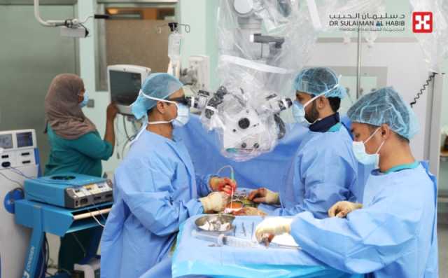 مستشفى الدكتور سليمان الحبيب بالخبر يستأصل ورماً ضخماً من دماغ طفل ويُنهي معاناته المستمرة مع الصداع والألم