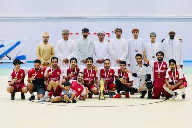 «البلة» بطلًا لقدم الصالات بنادي الشباب