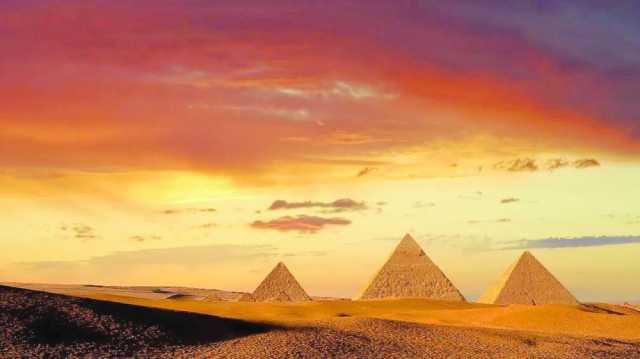 اكتشاف مجرى قديم لنهر النيل ساهم استخدامه في بناء أهرامات الجيزة