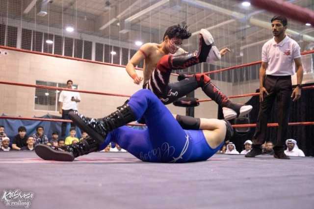 أنس الريامي يشارك في بطولة wrestlefest dxb بدبي
