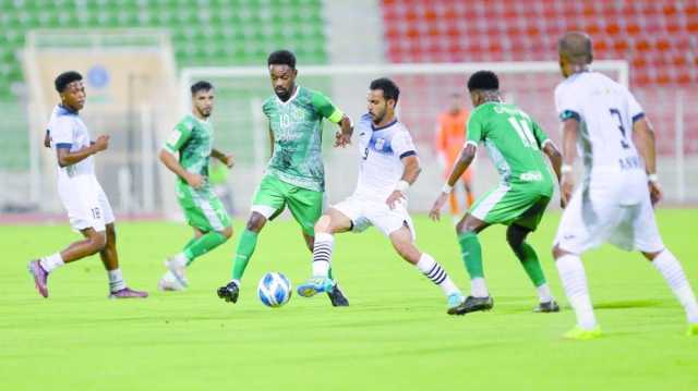 صحار والنصر يرتضيان للتعادل الإيجابي