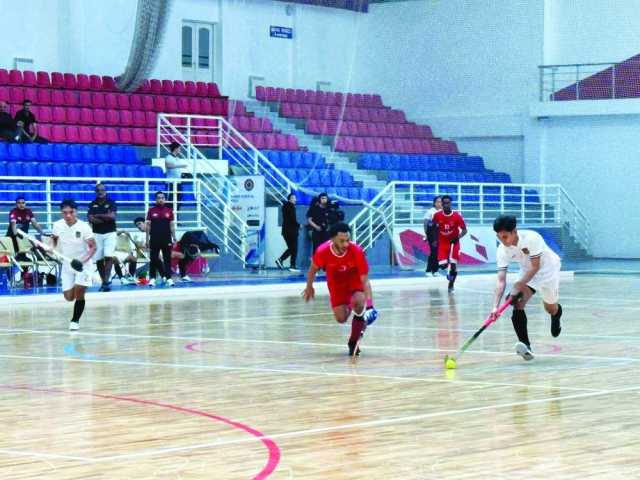 منتخب هوكي الصالات يسعى لنقاط التصنيف في كأس آسيا