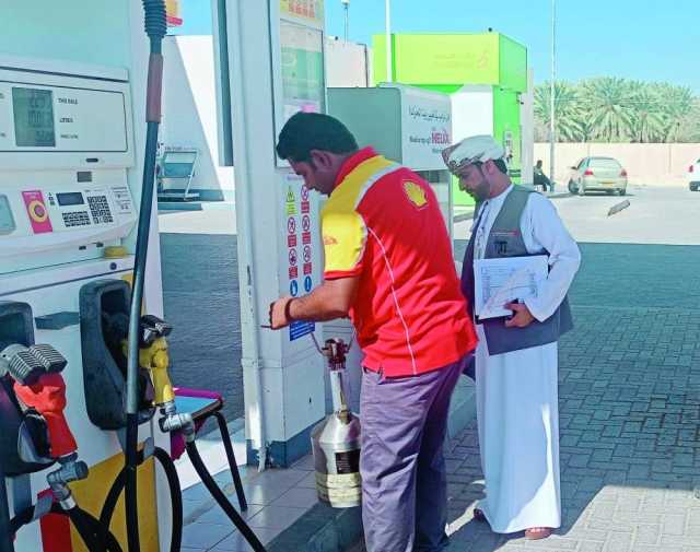 حملات تفتيشية على محطات الوقود والمنشآت لاستقبال موسم خريف ظفار 2024