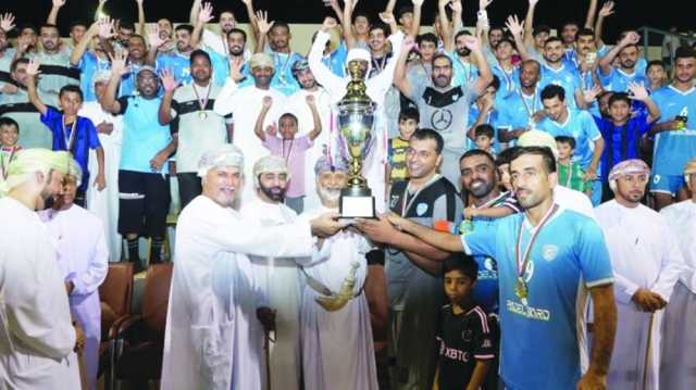 الجزيرة يحصد لقب دوري الهواة بنادي مجيس