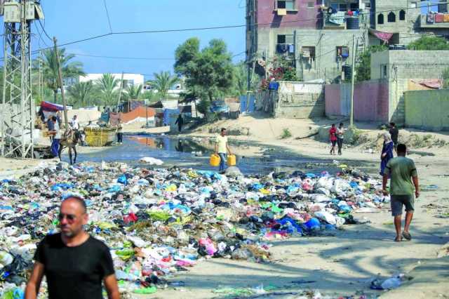 الصحة العالمية تعرب عن قلق بالغ من إمكان تفشي الأوبئة في غزة