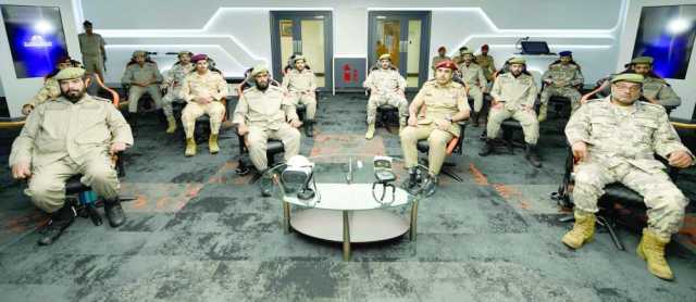 وفد قطري يزور الكلية العسكرية التقنية
