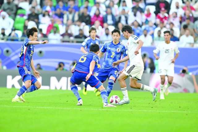 العراق يصدم اليابان ويتأهل للدور الثاني في أمم آسيا