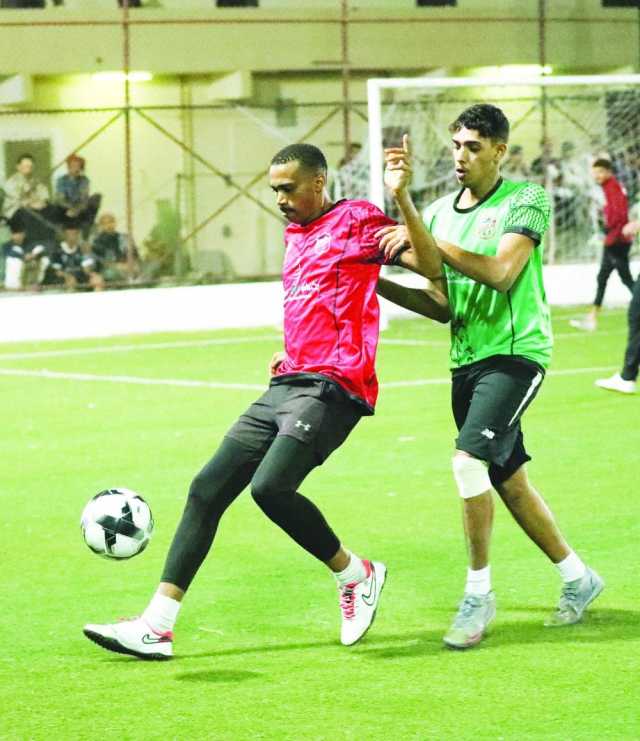 منافسات مثيرة في البطولة الكروية لنادي مرباط