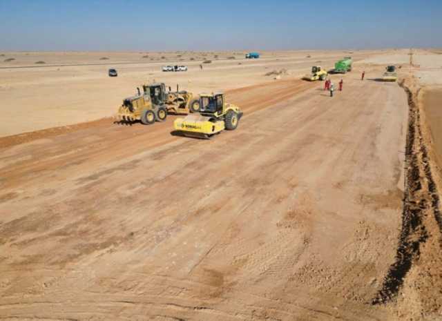 إنجاز أكثر من 27 بالمائة من ازدواجية الطريق الرئيسي من دوار مطار الدقم إلى رأس مركز