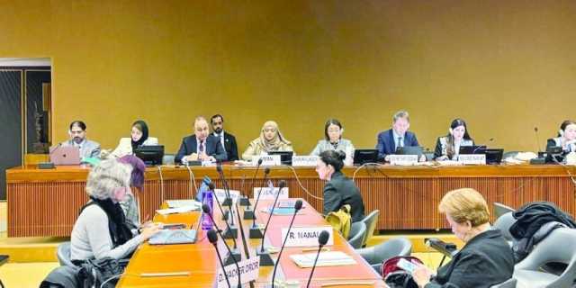 سلطنة عُمان تناقش في جنيف تقريرها حول اتفاقية القضاء على أشكال التمييز ضد المرأة