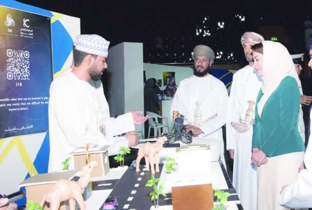 المهرجان العلمي بجامعة السلطان قابوس يحفز الابتكارات الطلابية