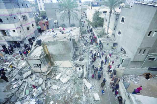 أشتية : نحتاج إلى خطة مارشال لإعادة إعمارغزة