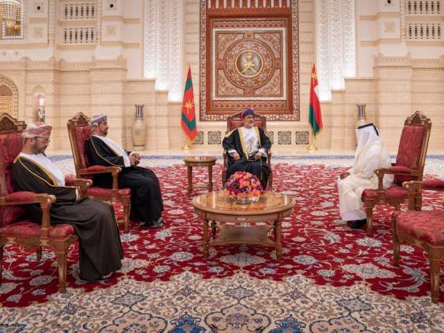 جلالة السلطان يتقبل أوراق اعتماد سفراء قطر وأمريكا والبرازيل وأوزبكستان وإيران