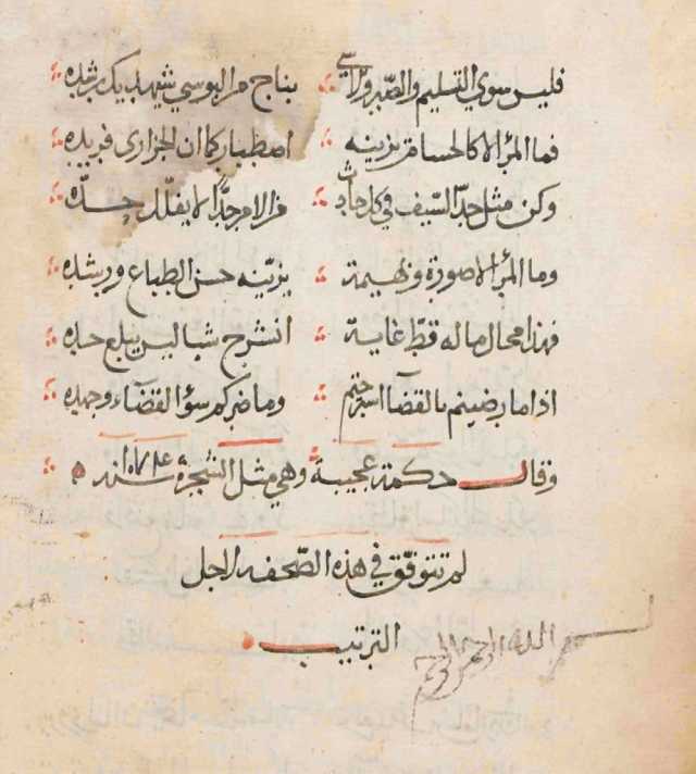 ديوان المعولي.. بين الأدب والتاريخ