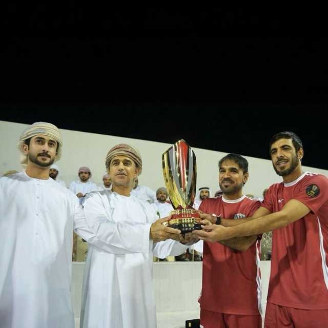 فريق فرسان خصب بطلا لكأس السيبة للقدم