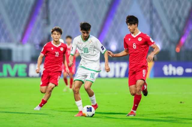 أحمر الناشئين يتعثر في بداية مشواره بأمم آسيا