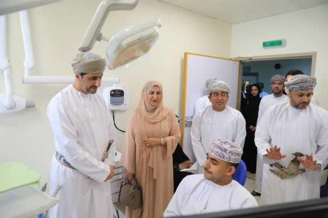افتتاح توسعة 3 عيادات للأسنان بمستشفى صحار