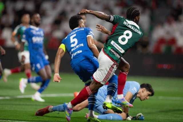 الهلال يواصل نزيف النقاط بتعادله أمام الاتفاق