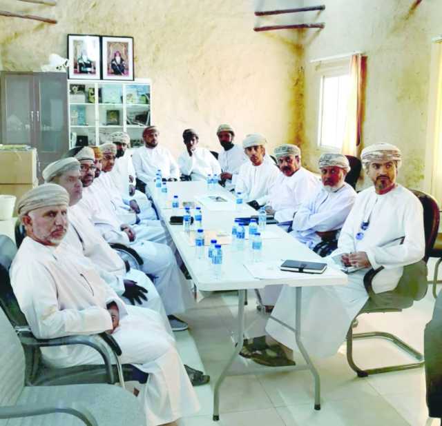 مناقشة مشروع تطوير محمية السليل الطبيعية
