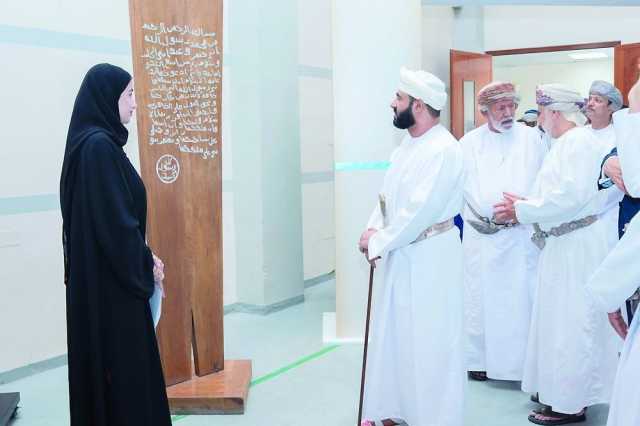 افتتاح معرض ثقافة المخطوطات من نَزْوَى إلى غوتا