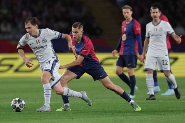 الإنتر يُرهق برشلونة ويعود بتعادل ثمين من كاتالونيا