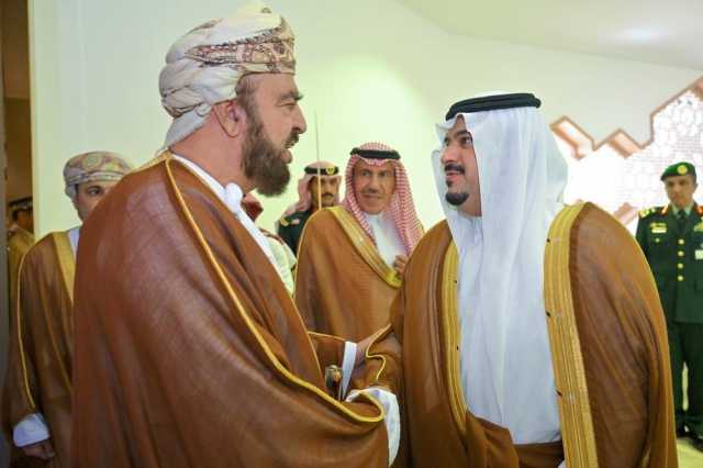 سمو السّيد أسعد يصل إلى الرياض