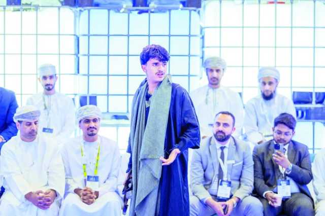 عرض مسرحي تفاعلي في أسبوع عُمان للاستدامة