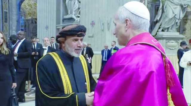 سلطنة عُمان تُشارك في مراسم تنصيب بابا الفاتيكان