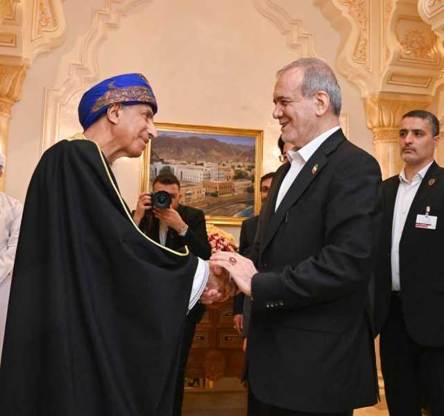 فخامة الرئيس الإيراني يستقبل سمو السيد فهد