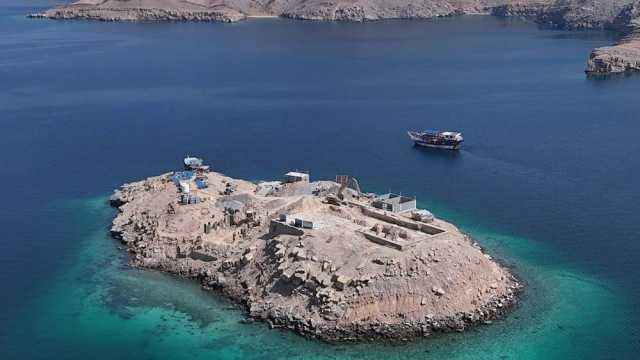 50 بالمائة.. نسبة الإنجاز في مشروع تطوير جزيرة مقلب (التلغراف) بمحافظة مسندم