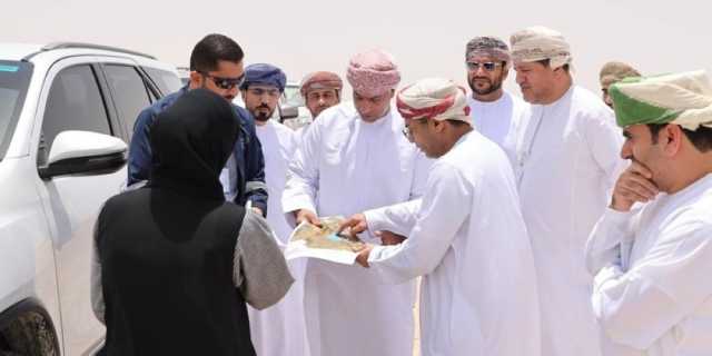 وكيل وزارة الاقتصاد يطّلع على ما تمّ إنجازه في مشروع التجمع الاقتصادي لسلاسل التبريد بالدقم