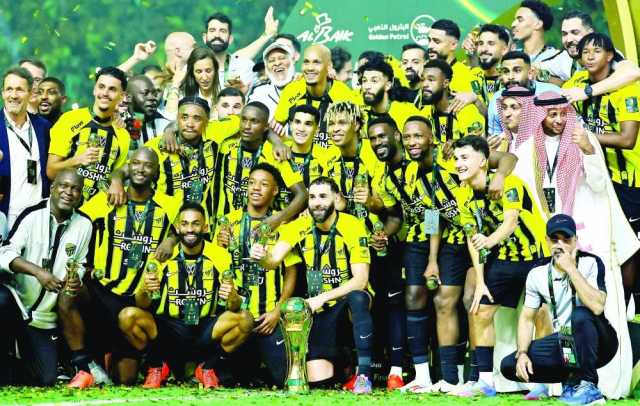 الاتحاد يتوج بكأس الملك على حساب القادسية