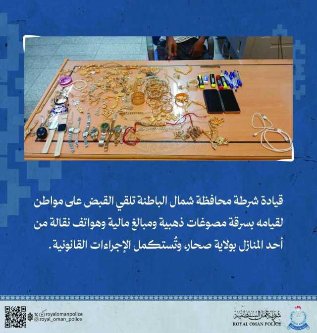 لصوص ومتسللون في قبضة الشرطة