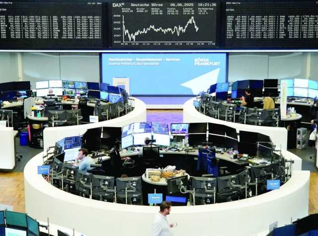 أسهم أوروبا تتراجع وسط غياب المؤشرات على التهدئة بين إسرائيل وإيران