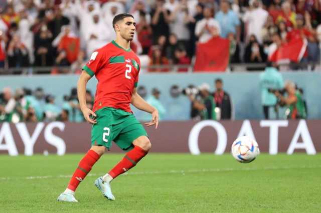 الركراكي: فوز حكيمي بالكرة الذهبية صعب