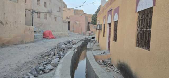 البدء في صيانة فلج الحمراء